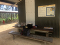 Multi-functional kitchen table (at a Munda Biddi hut a couple of days later)