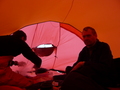 Cooking in the tent1