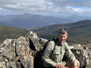 Trudy on Hartz Peak